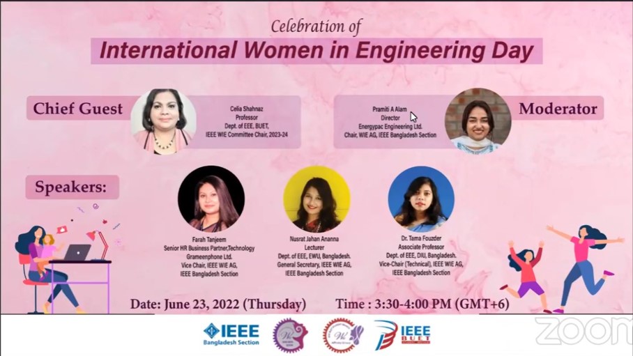INTERNATIONAL WOMEN IN ENGINEERING DAY 2022 : vTools Events | vTools IEEE