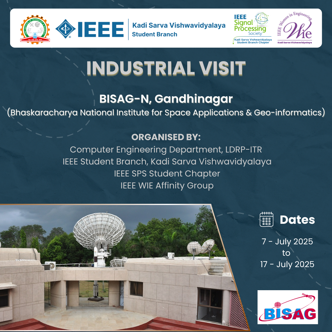 Industrial Visit - BISAG-N, Gandhinagar