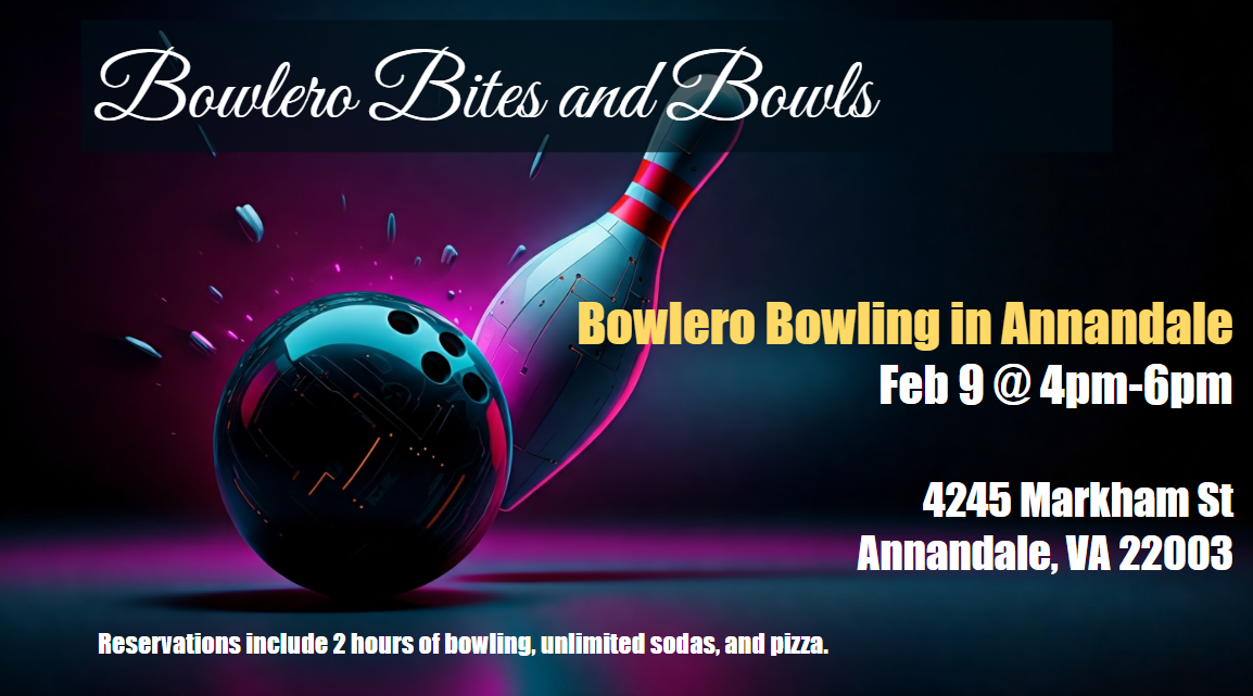 Bowlero Social flyer