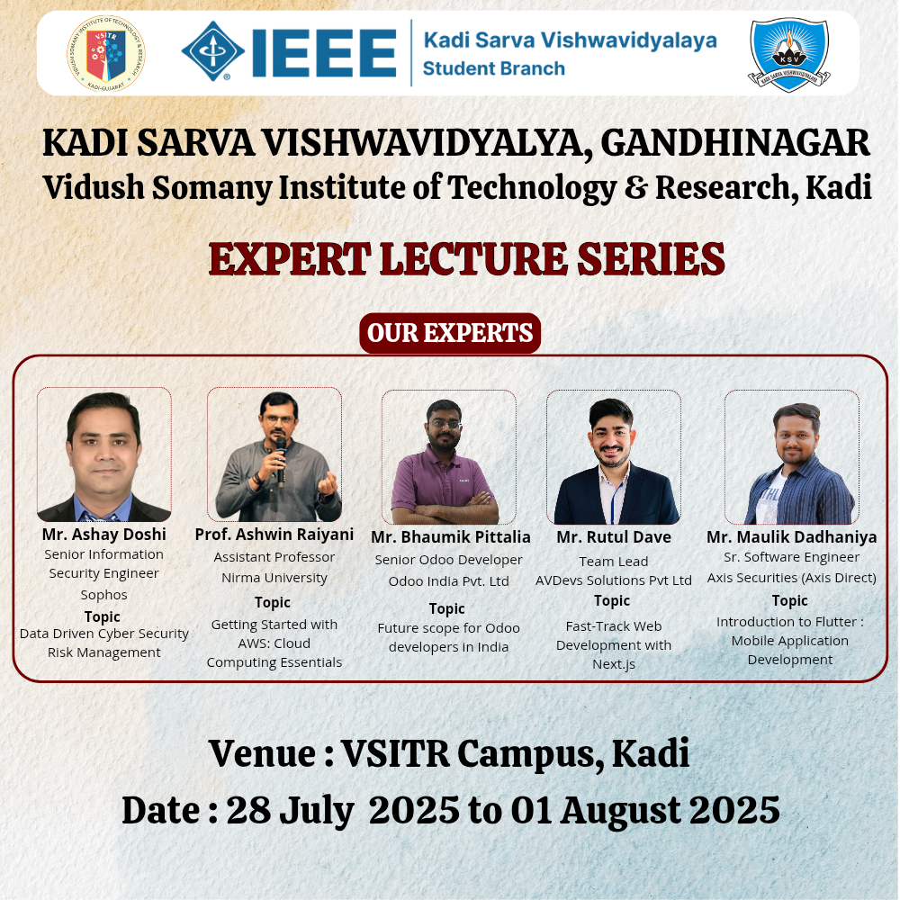Expert Lecture Series