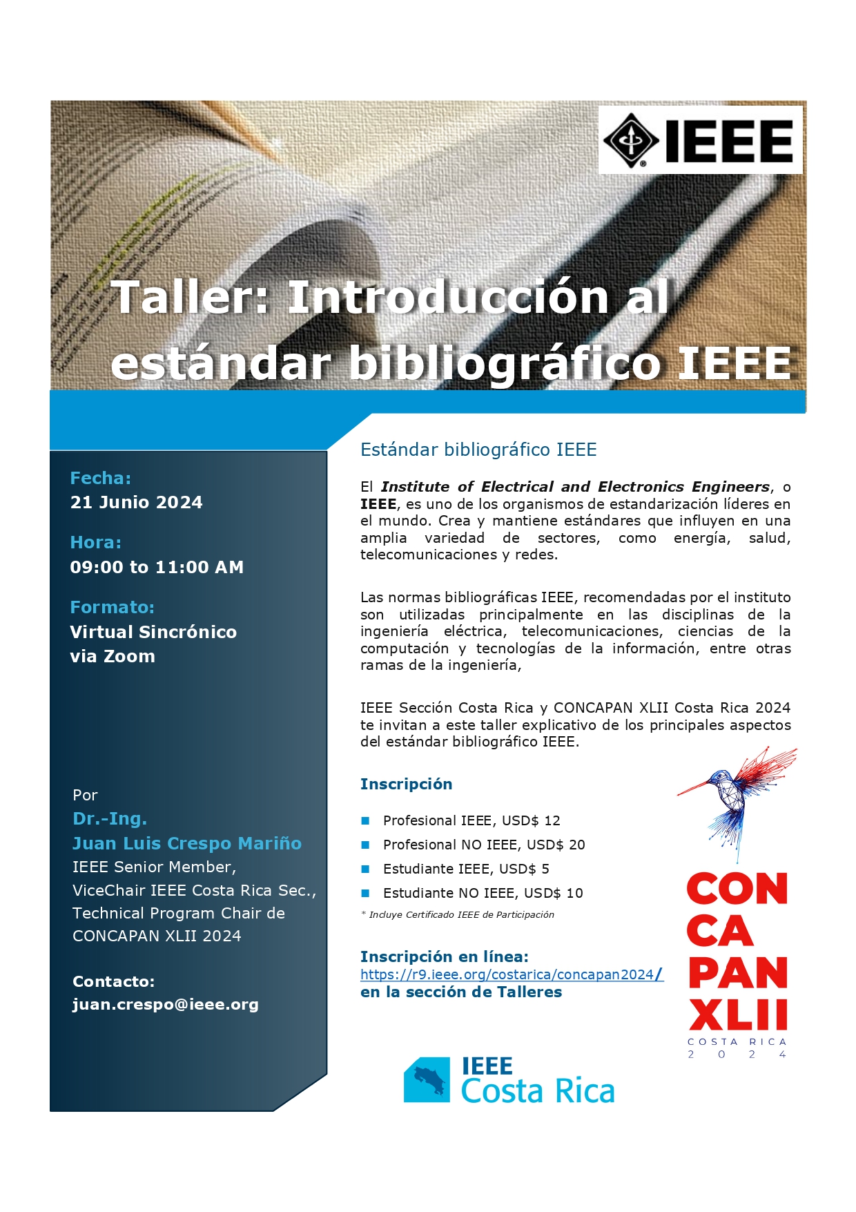 Taller Introducción al estándar bibliográfico IEEE