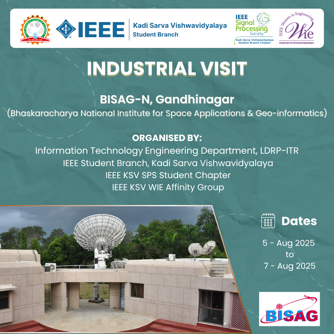 Industrial Visit - BISAG-N, Gandhinagar