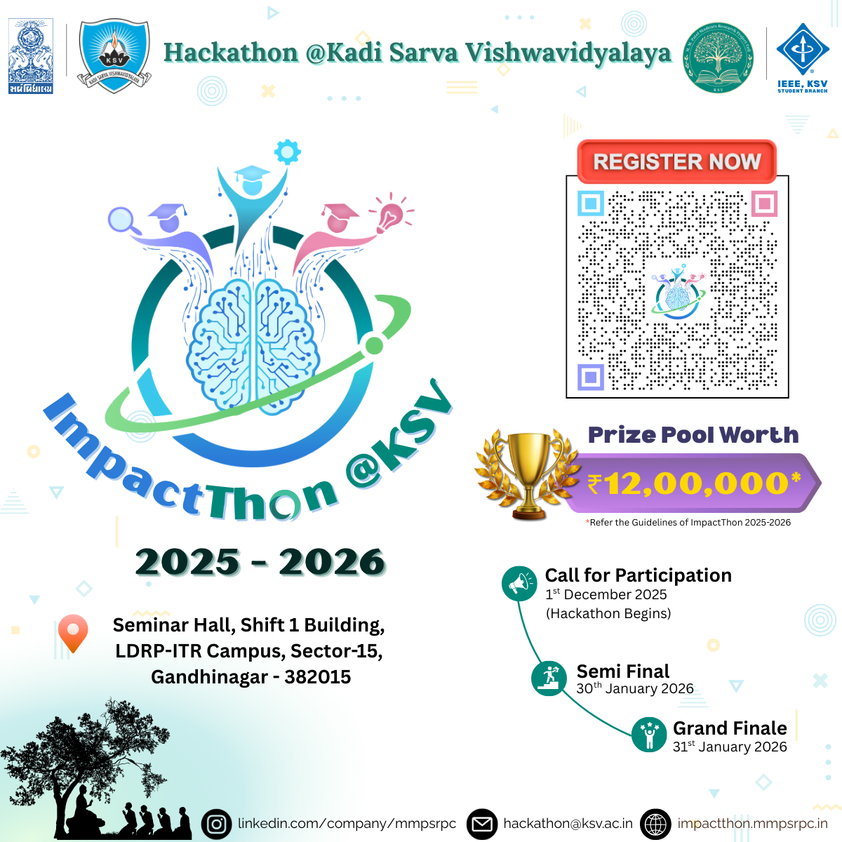 ImpactThon 2025-2026: Hackathon @Kadi Sarva Vishwavidyalaya : vTools ...