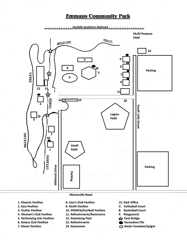 Pavilion Map