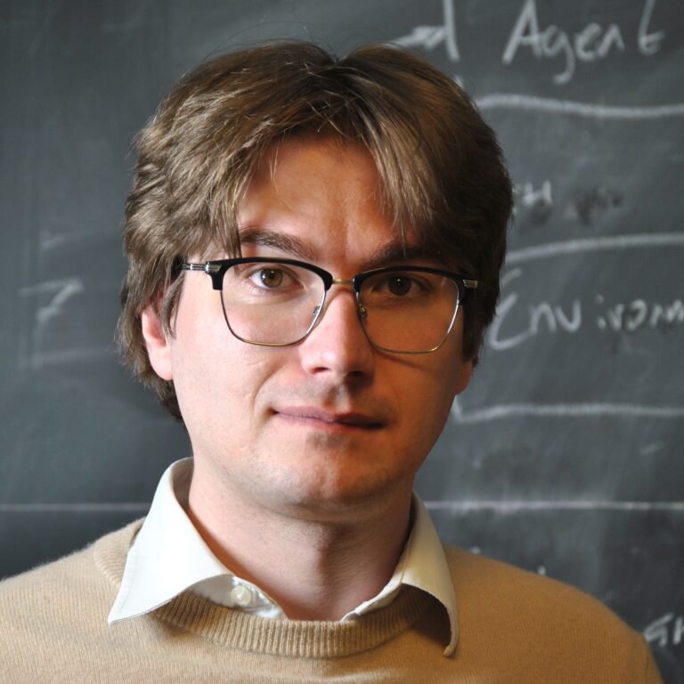 A person smiling at camera