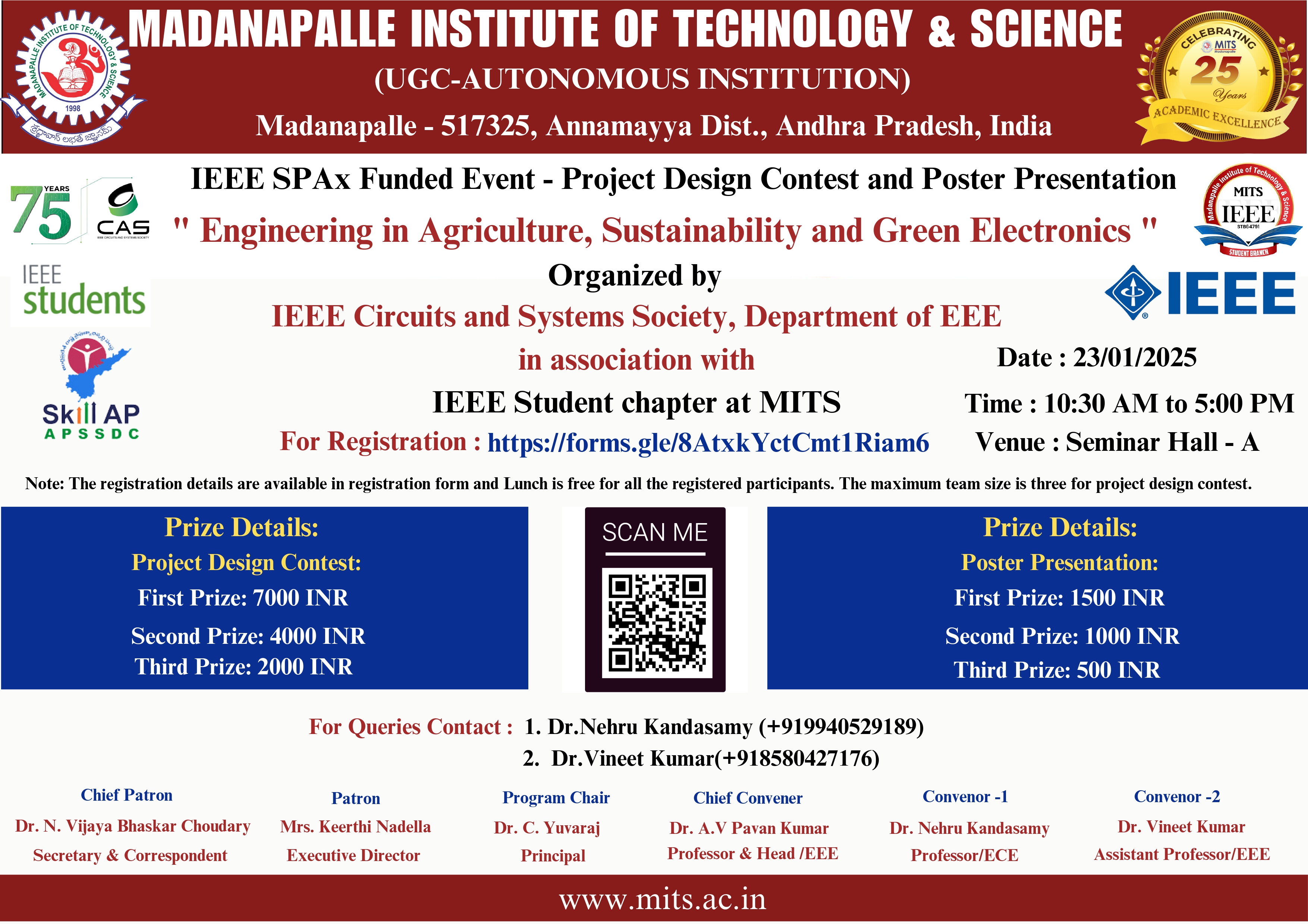 PROJECT DESIGN CONTEST AND POSTER PRESENTATION